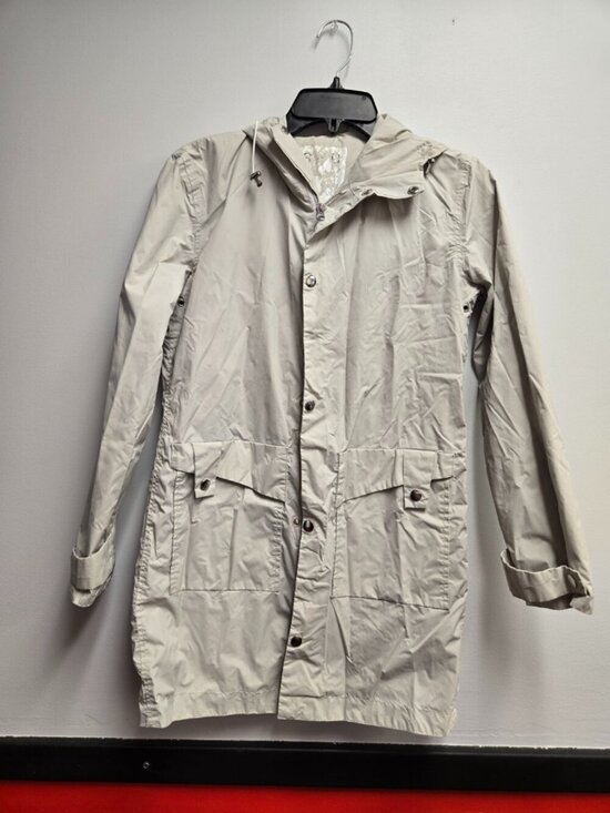 SHU Jackets & Blazers - Shu Company Women's XS Rain Coat Jacket Hooded Lightweight Tan Beige Rain Poncho